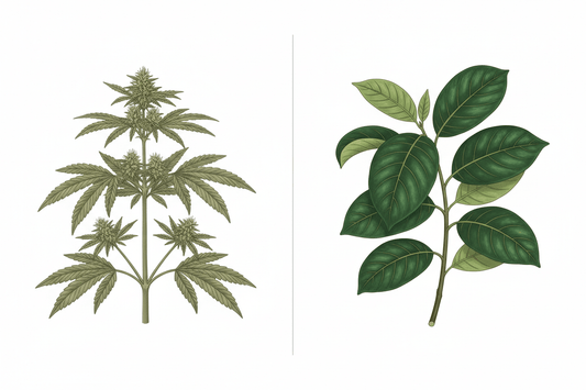 Kratom vs. CBD: Ein botanischer und chemischer Vergleich - Kratoein