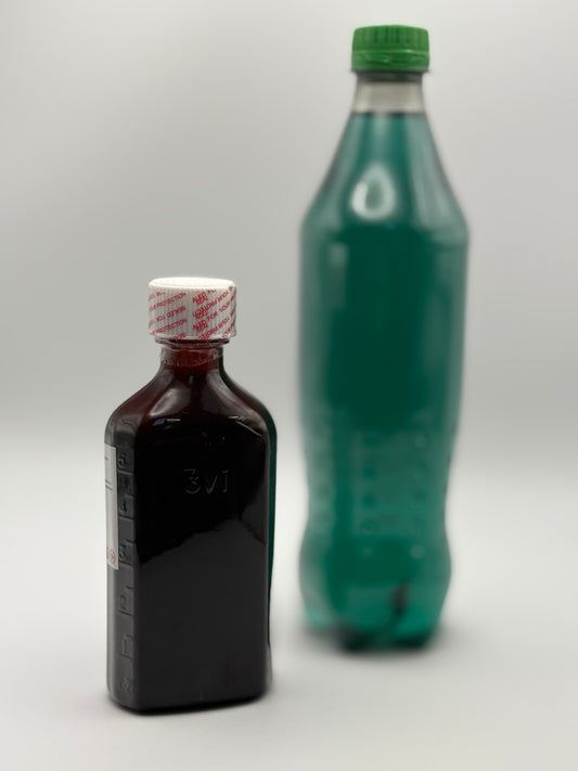 Apfel & Kiwi Kratoein-Sirup Rückseite