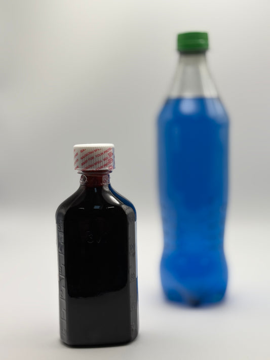 Blaubeer Kratoein-Sirup Rückseite
