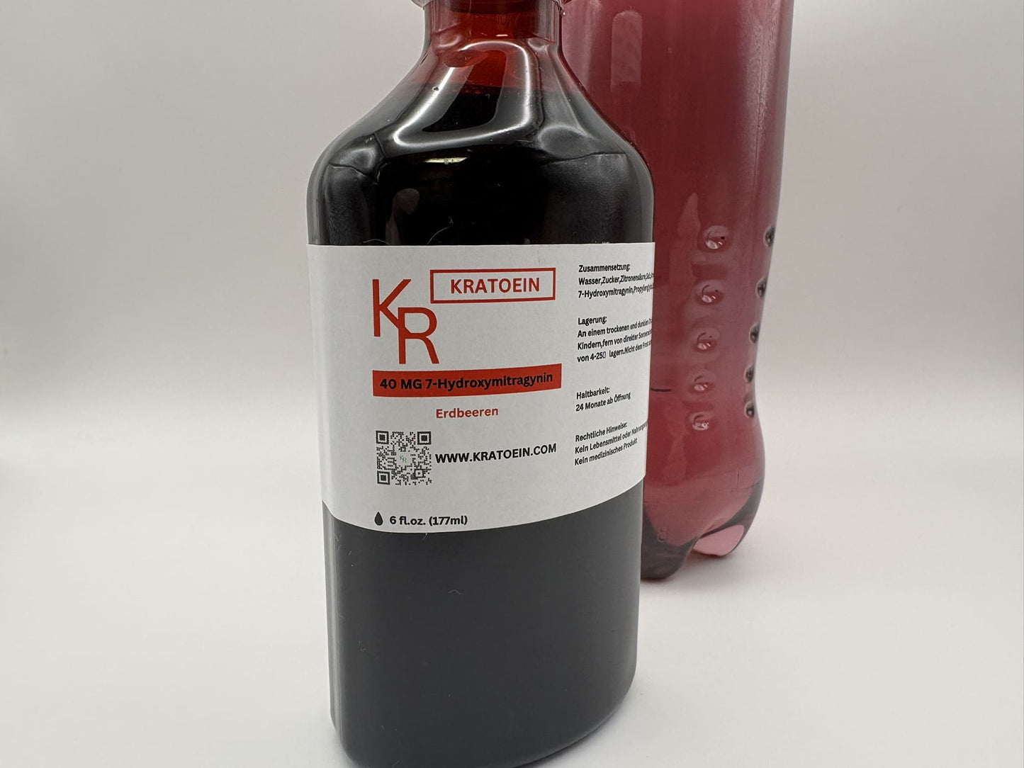 Erdbeer 7-OH Kratoein-Sirup - Kratoein