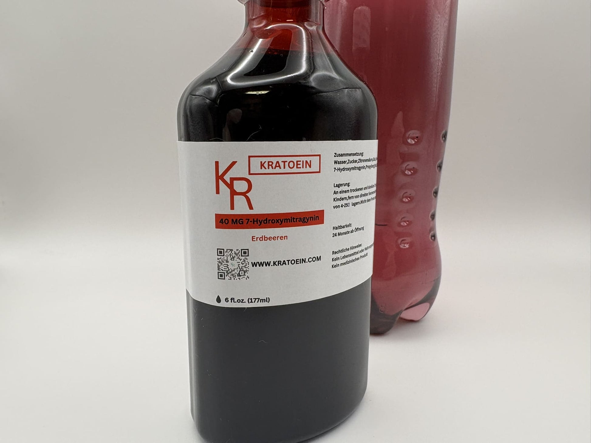 Erdbeer 7-OH Kratoein-Sirup - Kratoein