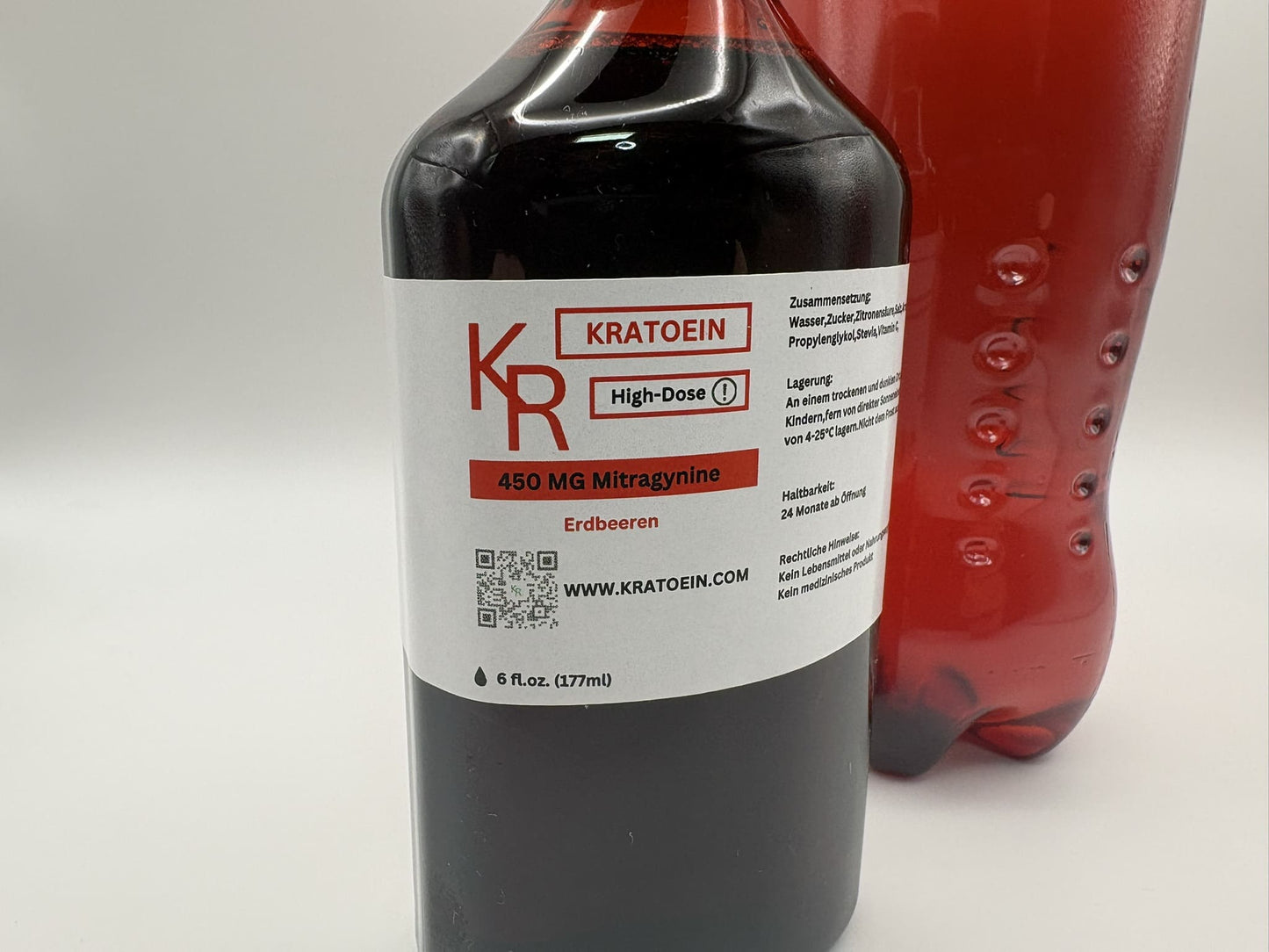 Erdbeer Kratoein - Sirup High Dose - Kratoein