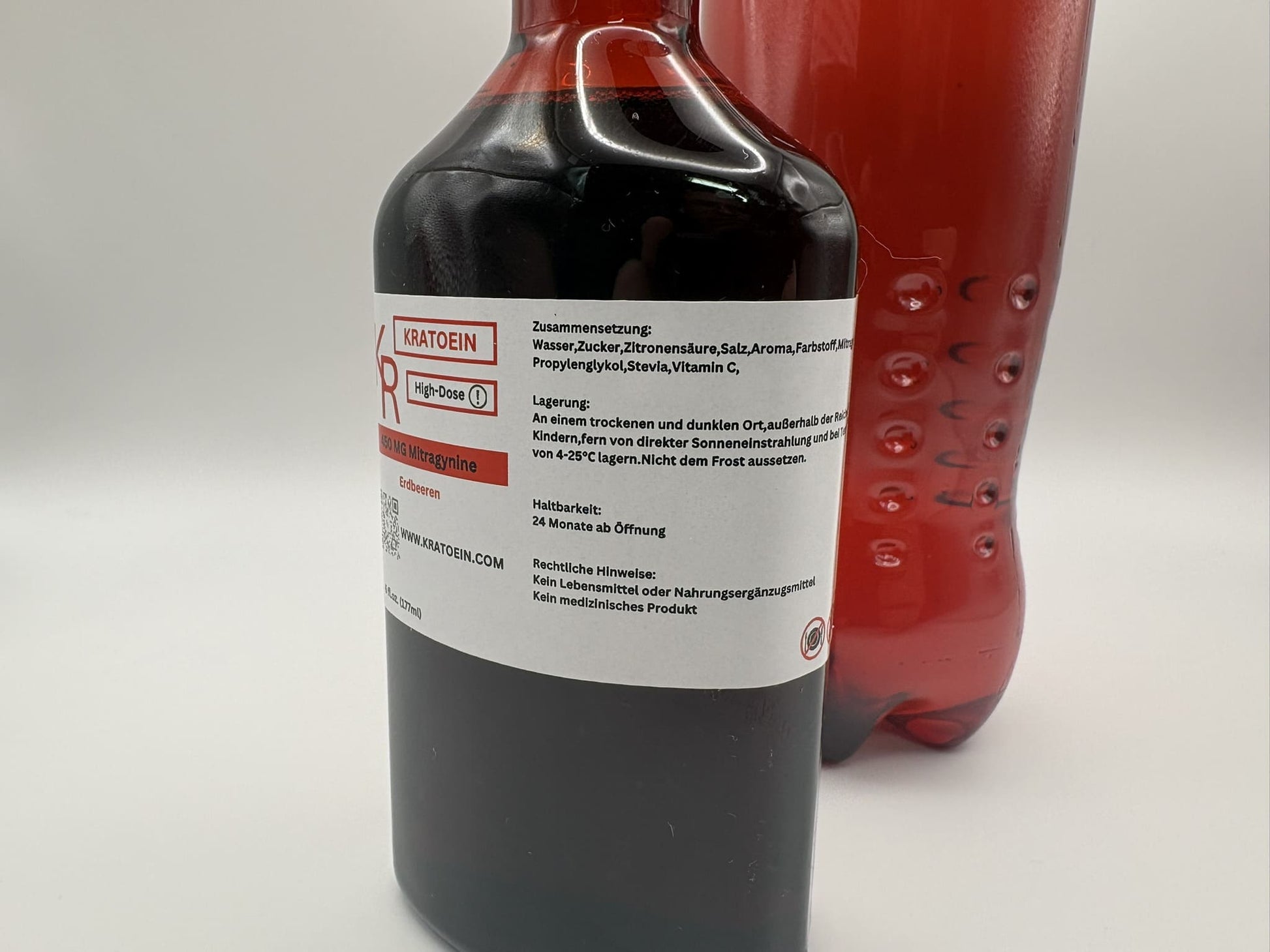 Erdbeer Kratoein - Sirup High Dose - Kratoein