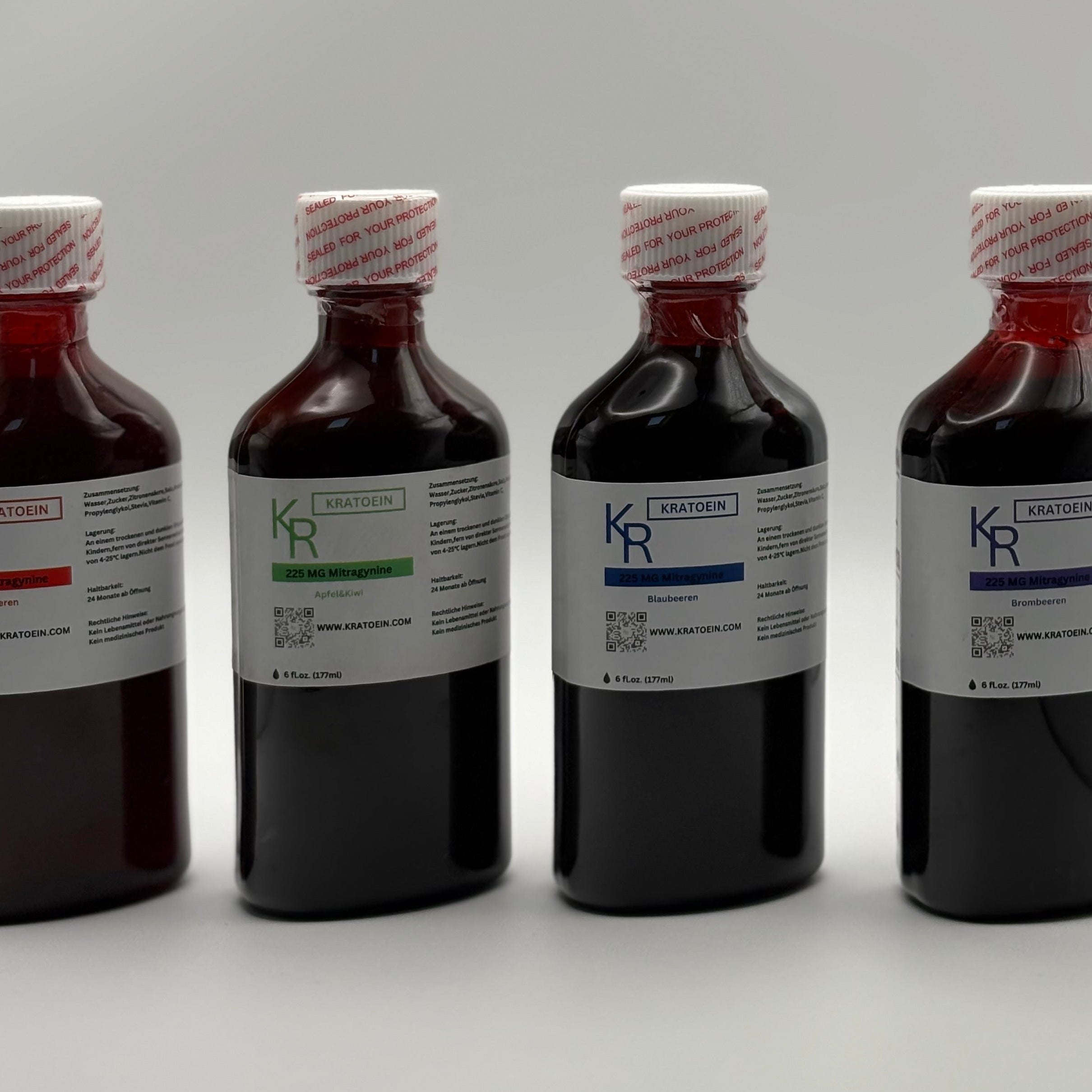 Kratoein-Sirup Kollektion